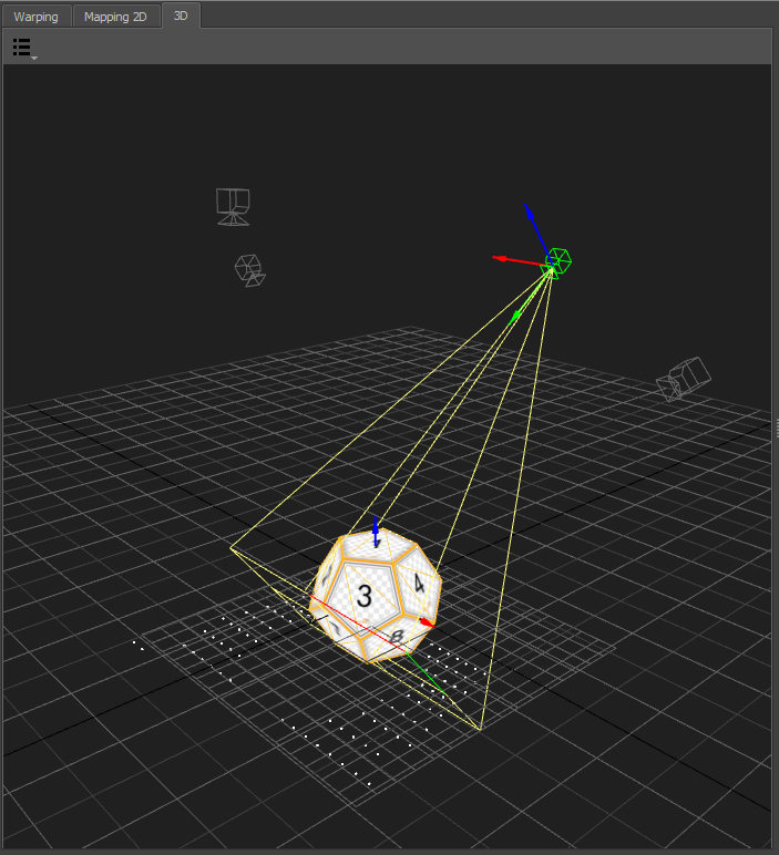 3D 视图单个
